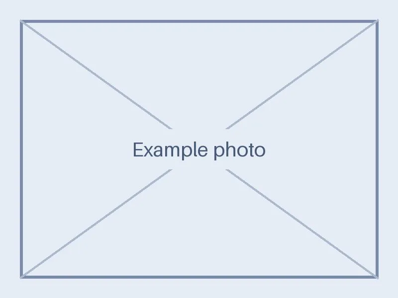 Placeholder example photo